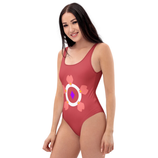 Sakura Haruno-Uchiha Women's One-Piece Swimsuit Type 1 - Image 3