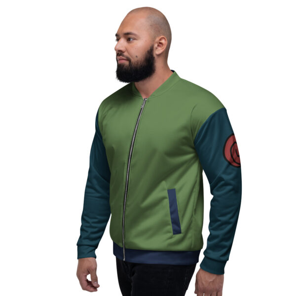 Leaf Village Unisex Bomber Jacket - Image 3