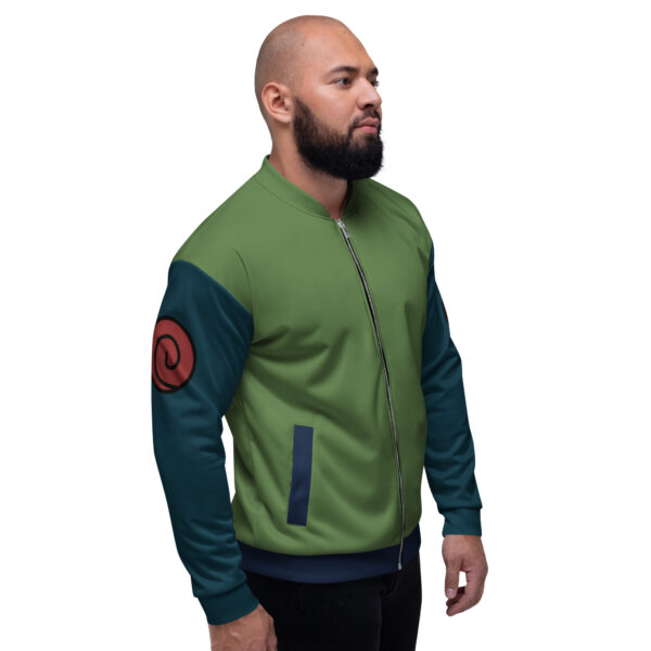 Leaf Village Unisex Bomber Jacket - Image 4