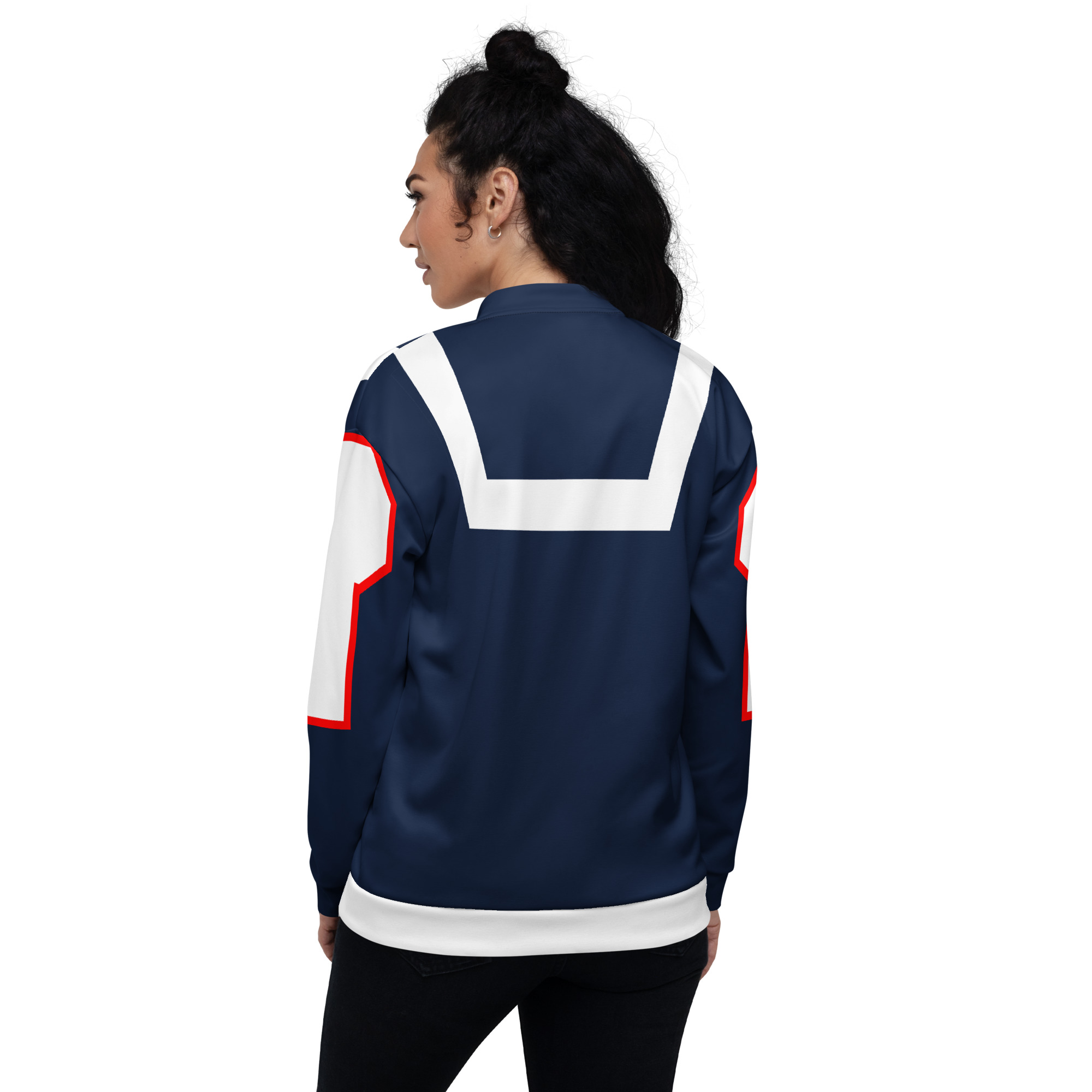 UA High (My Hero Academia) Gym Unisex Bomber Jacket - Image 4