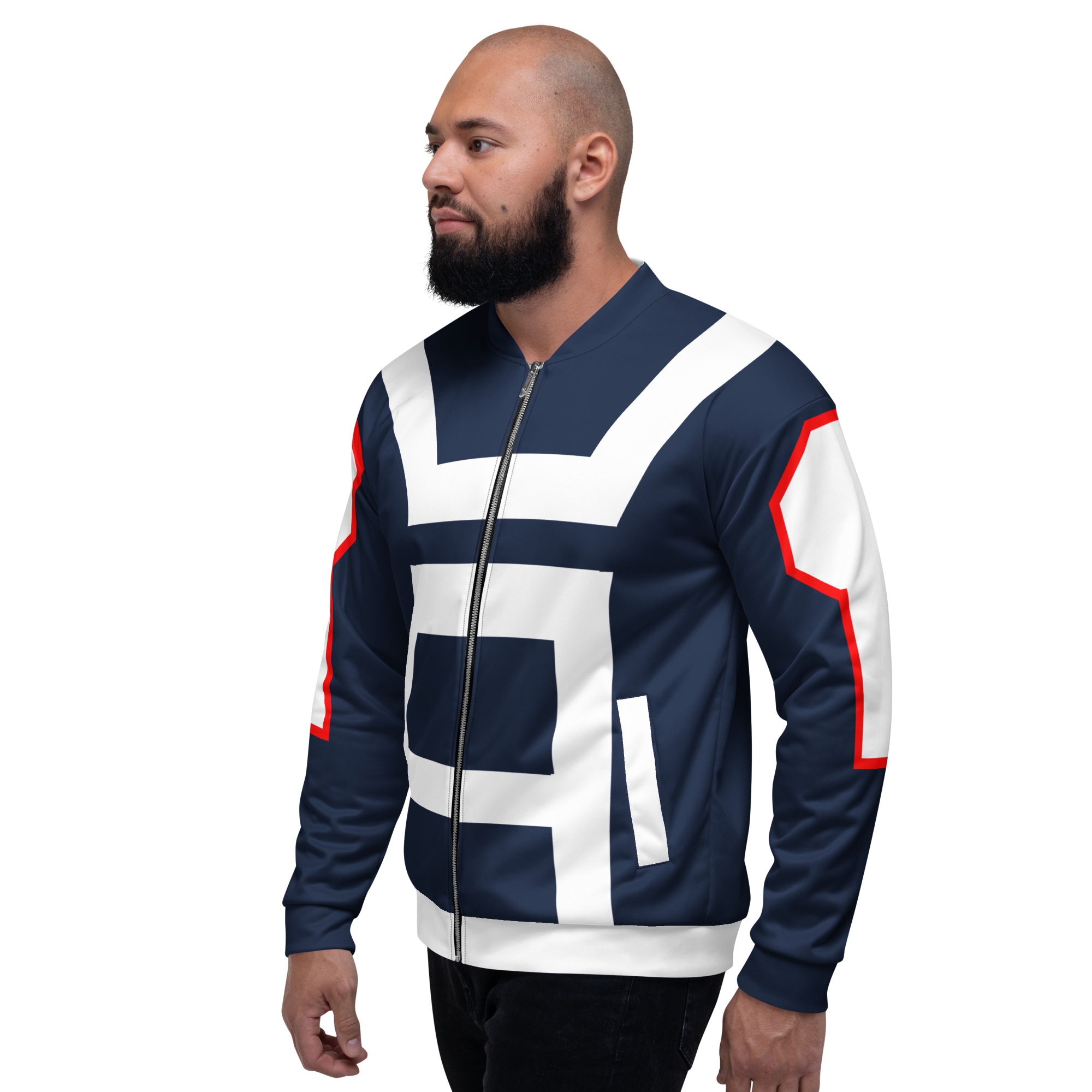 UA High (My Hero Academia) Gym Unisex Bomber Jacket - Image 10