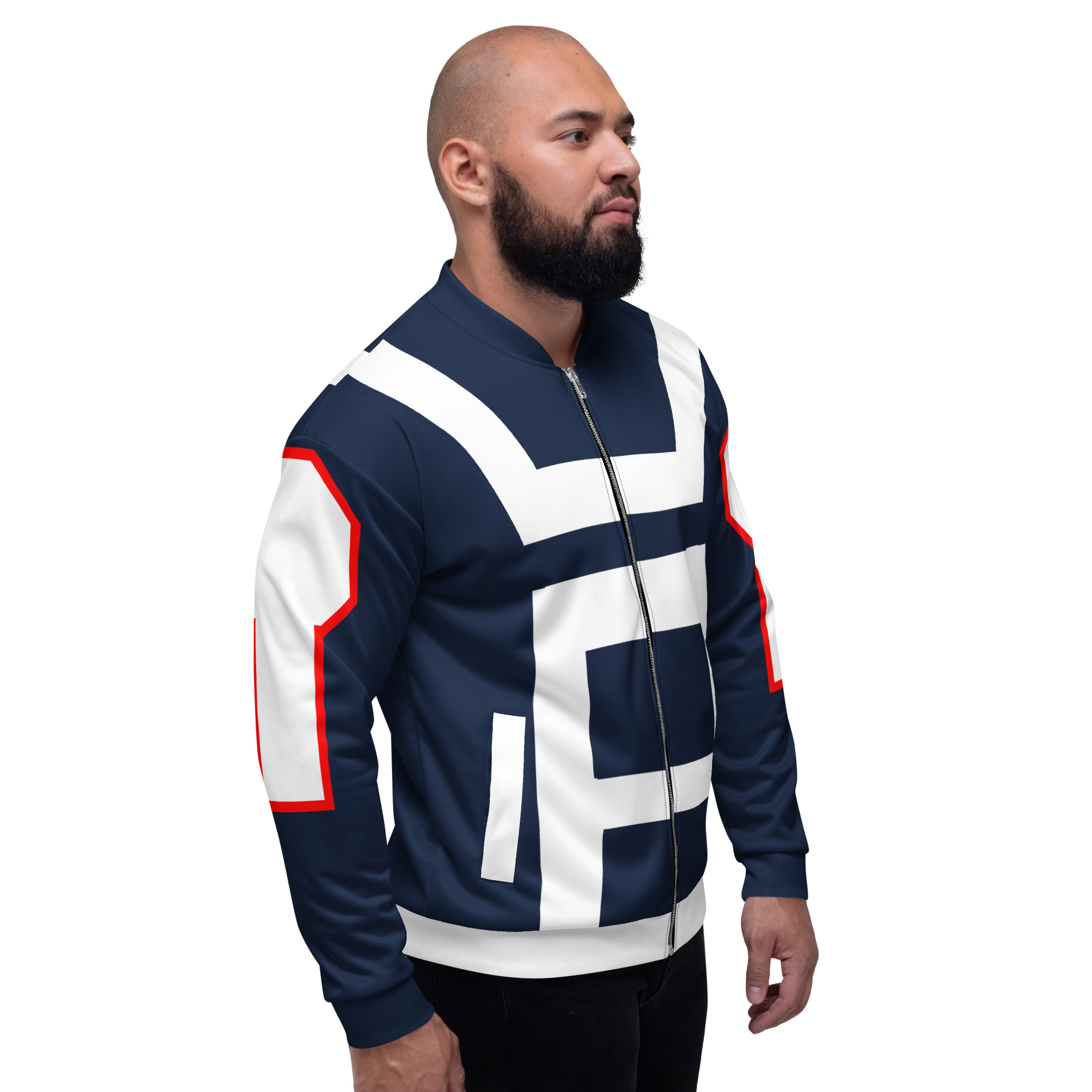 UA High (My Hero Academia) Gym Unisex Bomber Jacket - Image 11