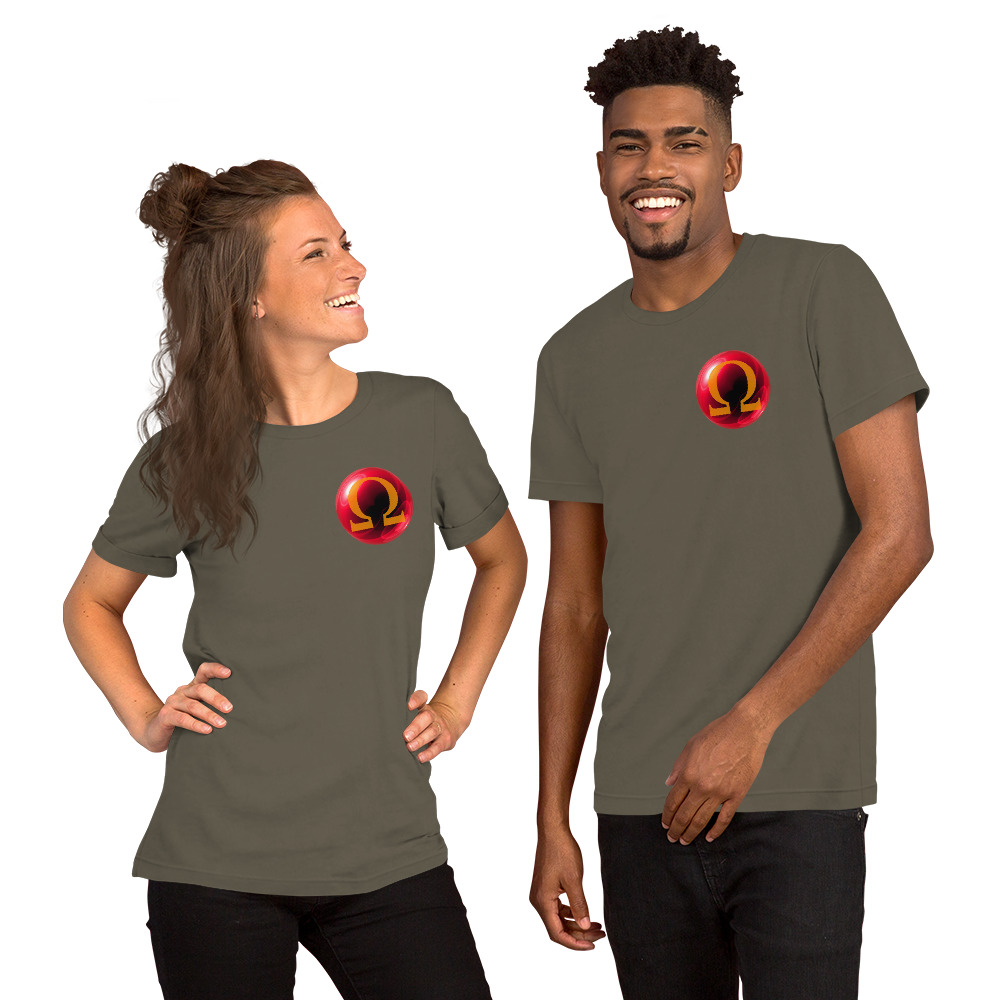 Tem Magma Red Orb Fan Made Unisex T-shirt - Image 6