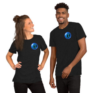 Team Aqua Blue Orb Fan Made Unisex t-shirt