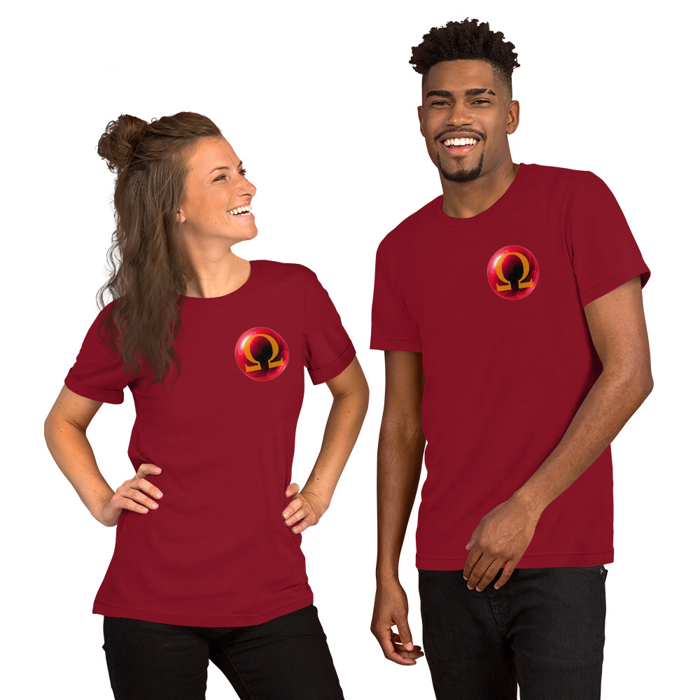 Tem Magma Red Orb Fan Made Unisex T-shirt - Image 2