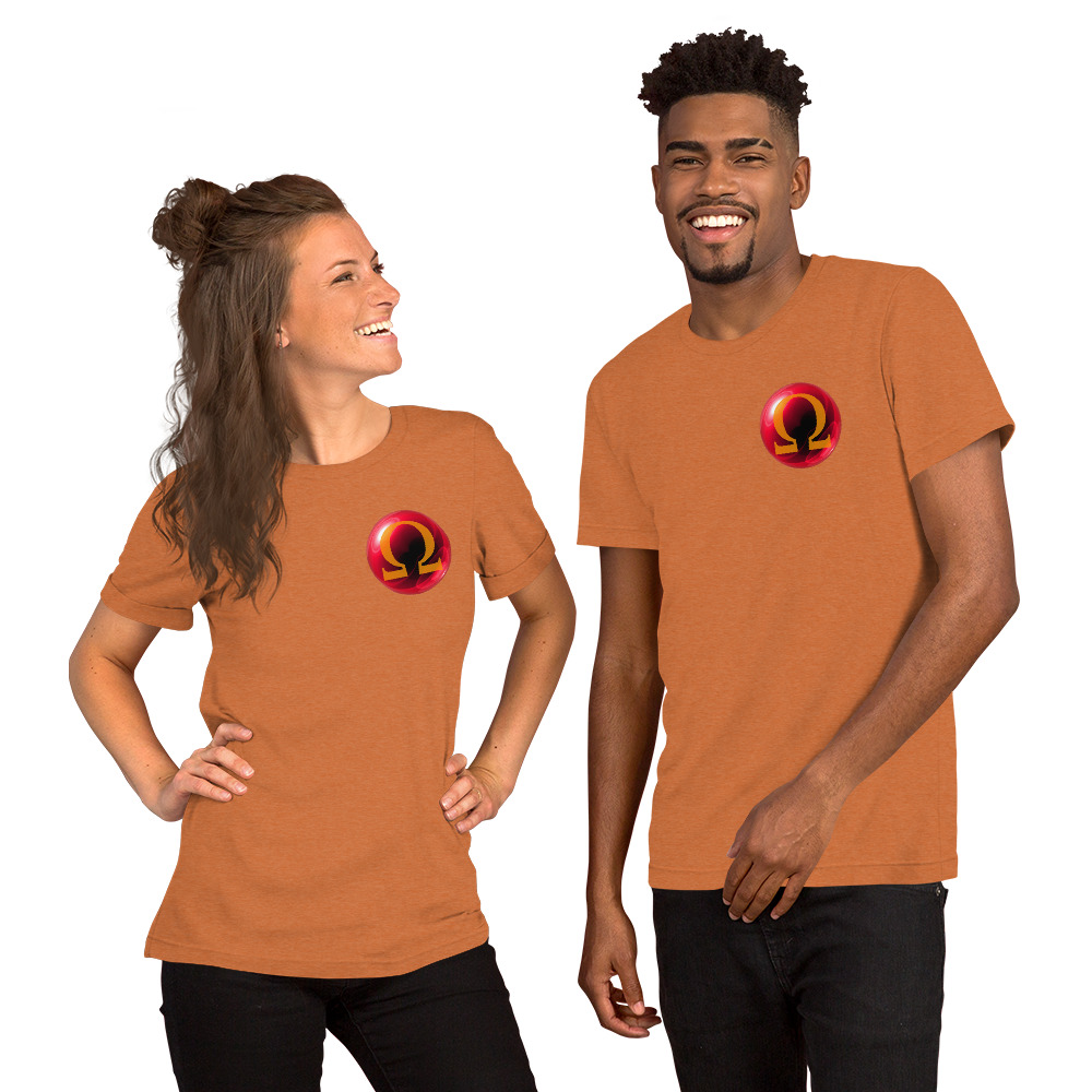 Tem Magma Red Orb Fan Made Unisex T-shirt - Image 8