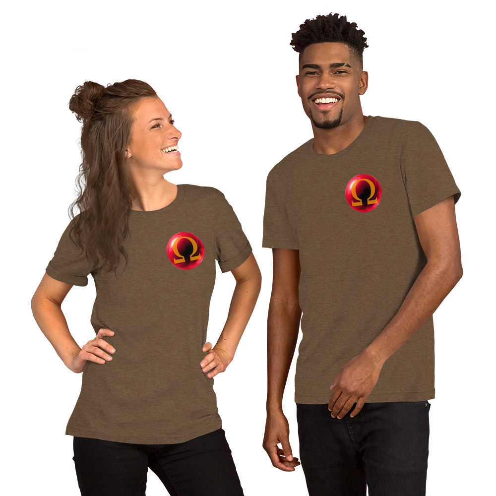 Tem Magma Red Orb Fan Made Unisex T-shirt - Image 4