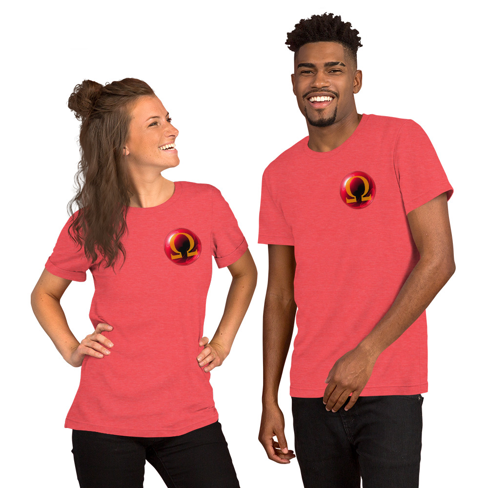 Tem Magma Red Orb Fan Made Unisex T-shirt - Image 7